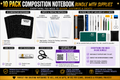 Business Starter Composition Notebook All In One Bundle